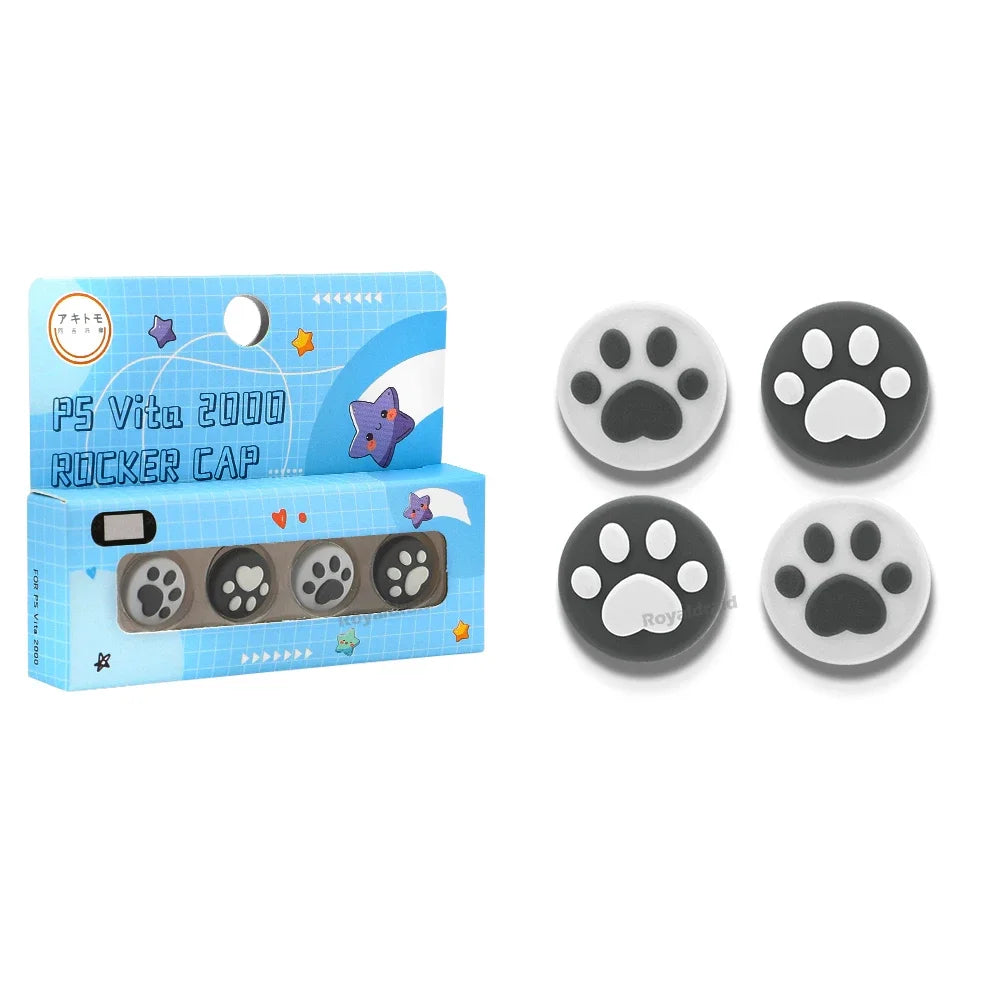 Sky Blue SET DE 2 TAPAS DE SILICONA PARA JOYSTICK PS VITA – MODELOS 1000 / 2000