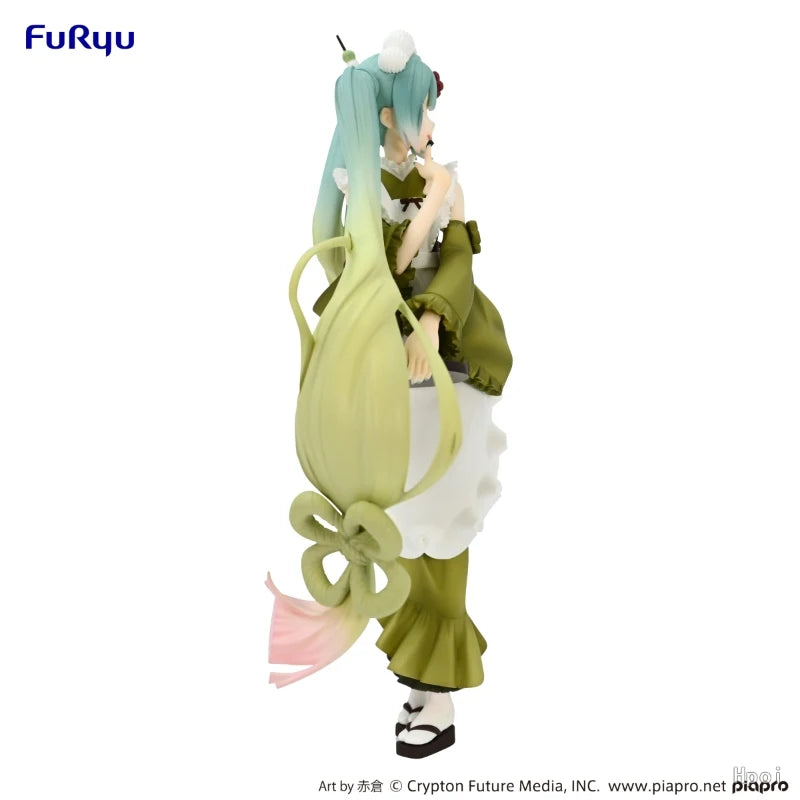 Figura Original FuRyu Hatsune Miku todos los estilos - SweetSweets Macaroon Ver. 21cm | Modelo de Colección y Regalo en Costa Rica