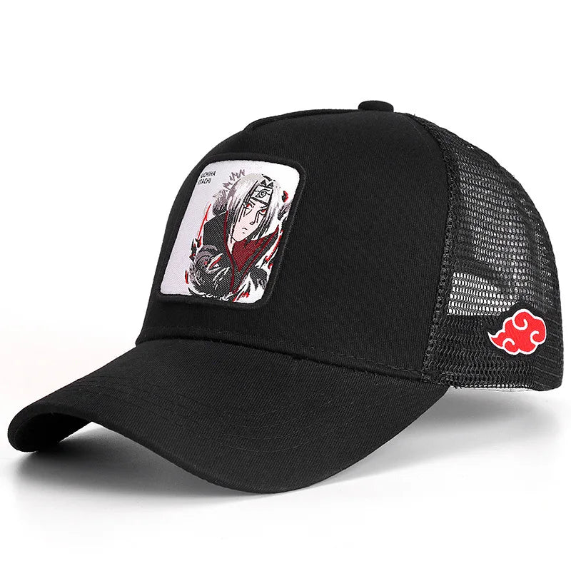 🧢 Gorra de Béisbol Anime Naruto 2023 - Sasuke Hip Hop | Sombrero de Verano, Figuras de Acción y Regalos de Cumpleaños para Niños