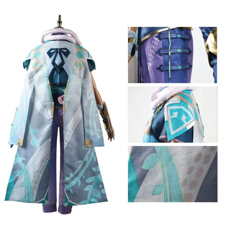 Cosplay Baizhu de Genshin Impact | Set Completo de Disfraz | Tico Ofertas Costa Rica