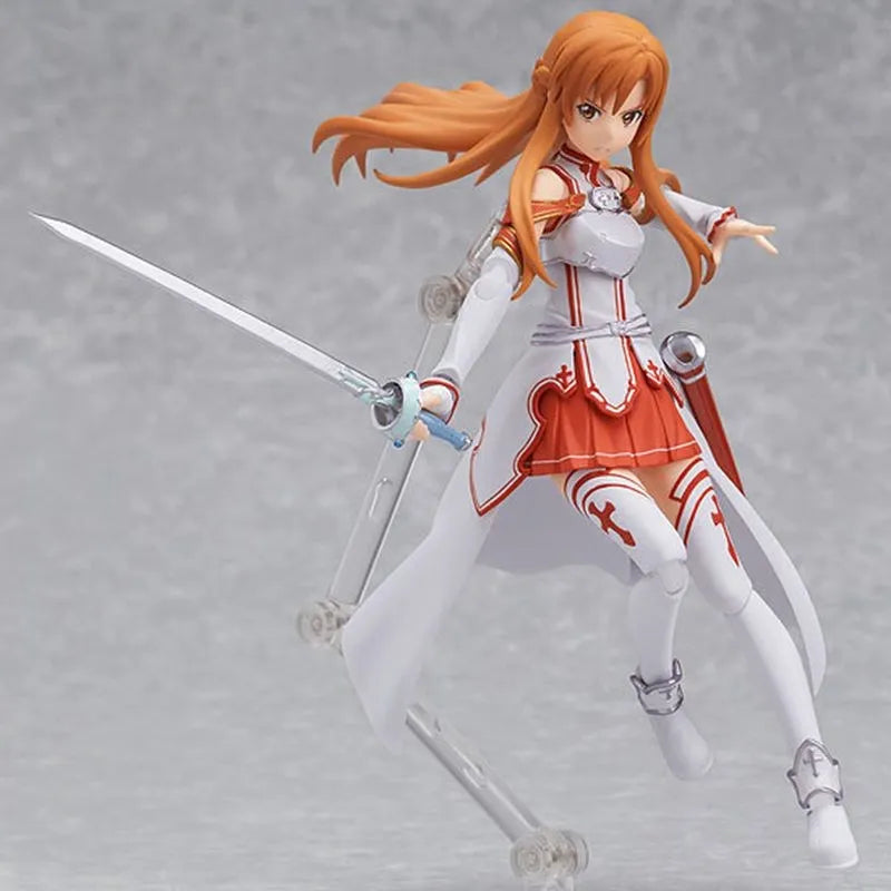 14CM Sword Art Online SAO Yuuki Asuna - Figura de Acción Femenina Kawaii | Figuras Anime Costa Rica, Modelo Coleccionable en Caja Original