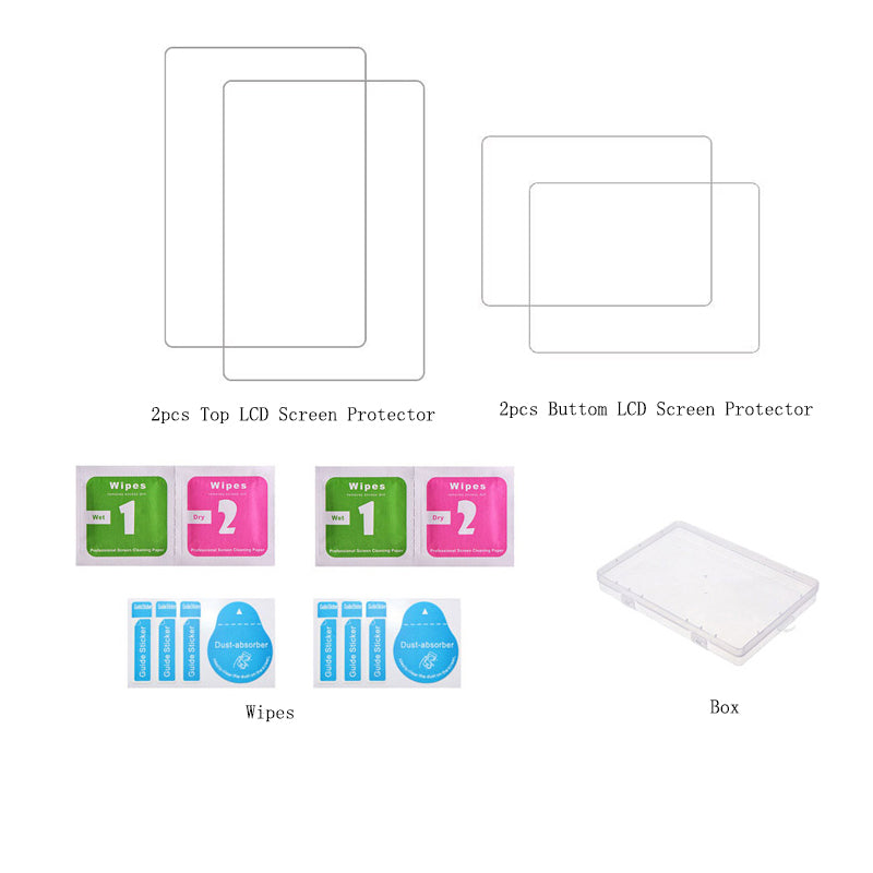 Medium Sea Green Protector de Pantalla de Vidrio Templado 9H | Nintendo New 2DS XL LL | tienda Tico Ofertas