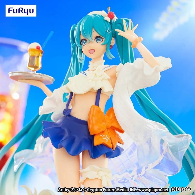 Figura Original FuRyu Hatsune Miku todos los estilos - SweetSweets Macaroon Ver. 21cm | Modelo de Colección y Regalo en Costa Rica