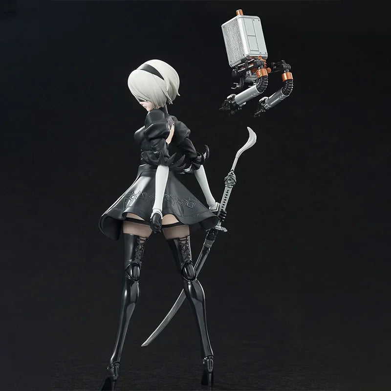 Figura Anime Nier: Automata 2B - Bandai S.H.Figuarts Original | Figuras Anime Costa Rica, Modelo de Acción SHF, Juguete Terminado y Regalo para Niños