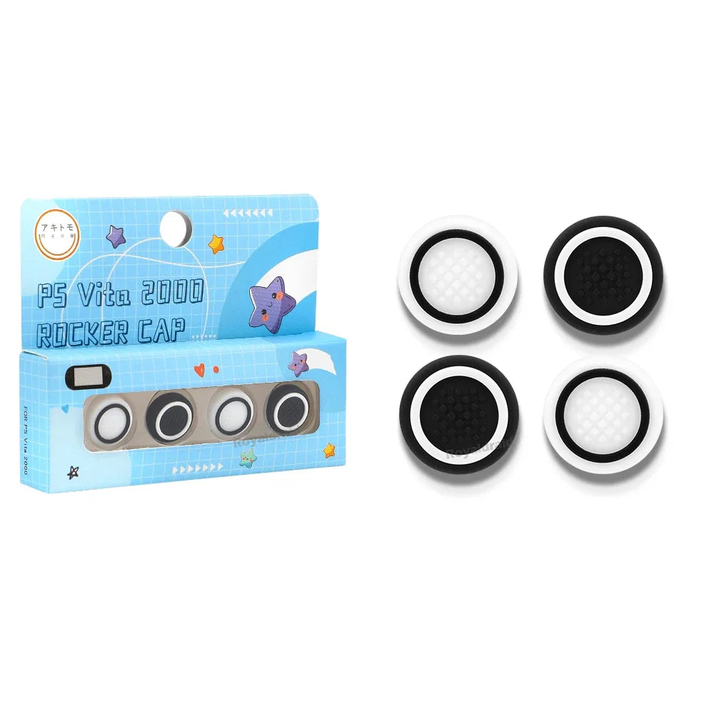 Sky Blue SET DE 2 TAPAS DE SILICONA PARA JOYSTICK PS VITA – MODELOS 1000 / 2000