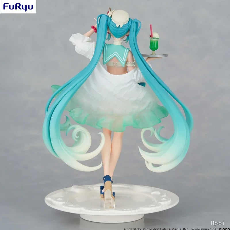 Figura Original FuRyu Hatsune Miku todos los estilos - SweetSweets Macaroon Ver. 21cm | Modelo de Colección y Regalo en Costa Rica