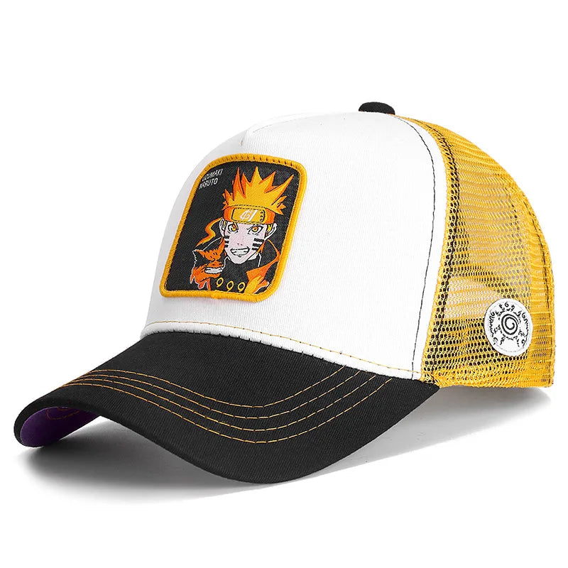 🧢 Gorra de Béisbol Anime Naruto 2023 - Sasuke Hip Hop | Sombrero de Verano, Figuras de Acción y Regalos de Cumpleaños para Niños