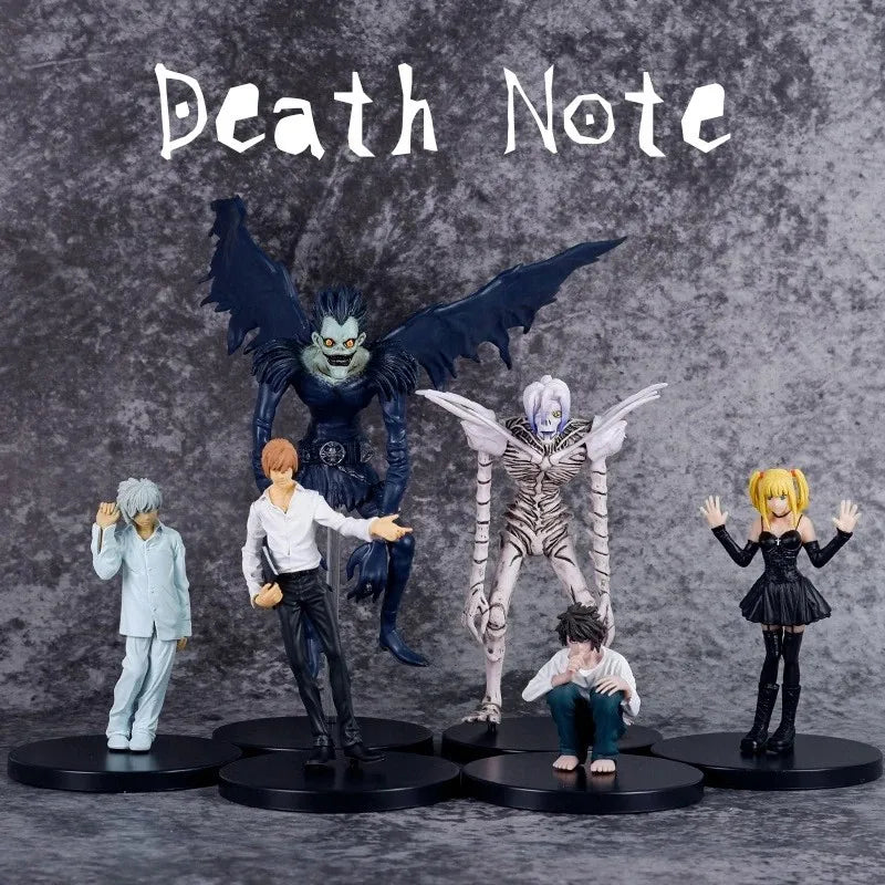 Figura Anime DEATH NOTE - Yagami Light, Ryuk y MisaMisa PVC 9CM | Figuras Anime Costa Rica, Modelo Estático, Escultura Q Version y Adorno