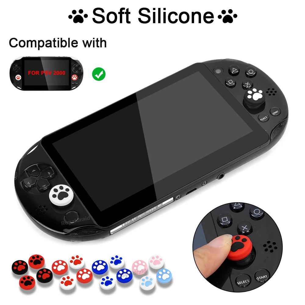 Dark Slate Gray SET DE 2 TAPAS DE SILICONA PARA JOYSTICK PS VITA – MODELOS 1000 / 2000