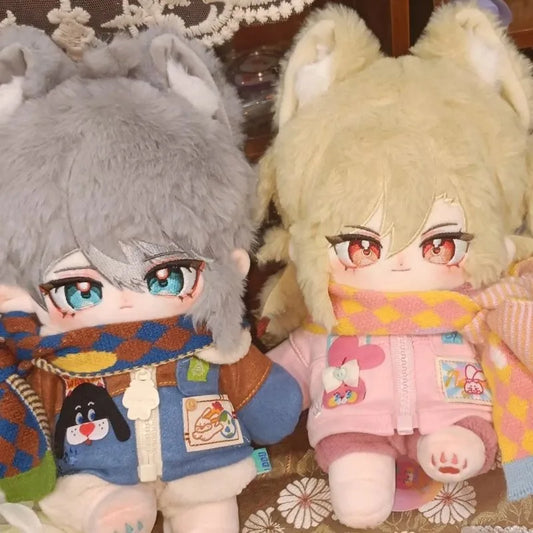 Muñeco de Peluche 20CM Genshin Impact - Alhaitham y Kaveh | Figuras Anime Costa Rica, Cuerpo con Esqueleto, Plushies Kawaii de Cosplay y Juguete de Colección