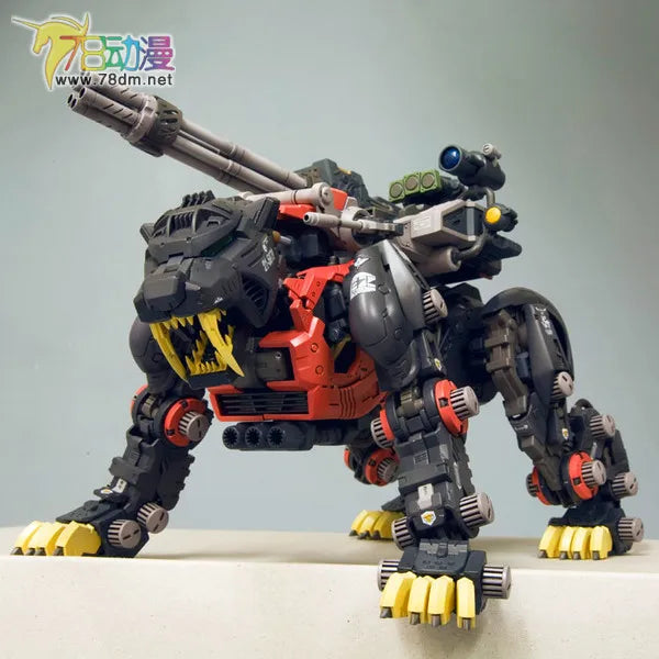 Spot BT JS009 - Figura de Acción Black Mecha Longtooth Tiger ZOIDS Soth | Figuras Anime Costa Rica, Modelo de Ensamblaje y Juguete Mecánico Black Knight