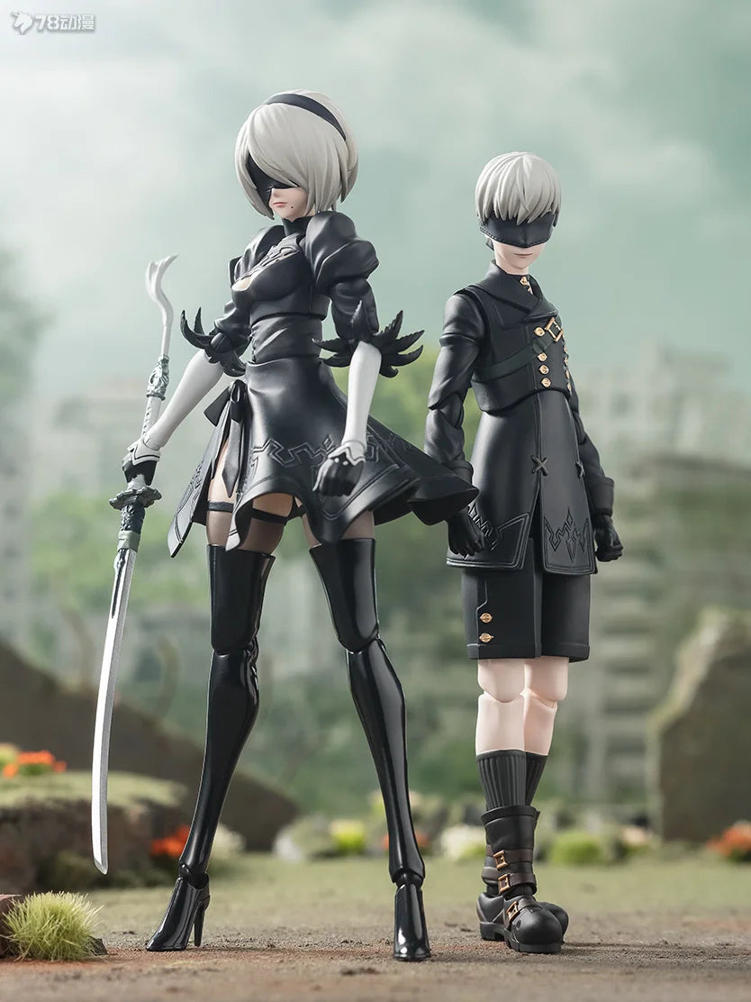 Figura Anime Nier: Automata 2B - Bandai S.H.Figuarts Original | Figuras Anime Costa Rica, Modelo de Acción SHF, Juguete Terminado y Regalo para Niños