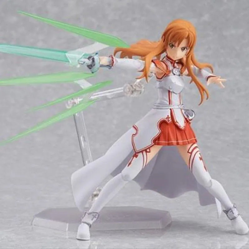 14CM Sword Art Online SAO Yuuki Asuna - Figura de Acción Femenina Kawaii | Figuras Anime Costa Rica, Modelo Coleccionable en Caja Original