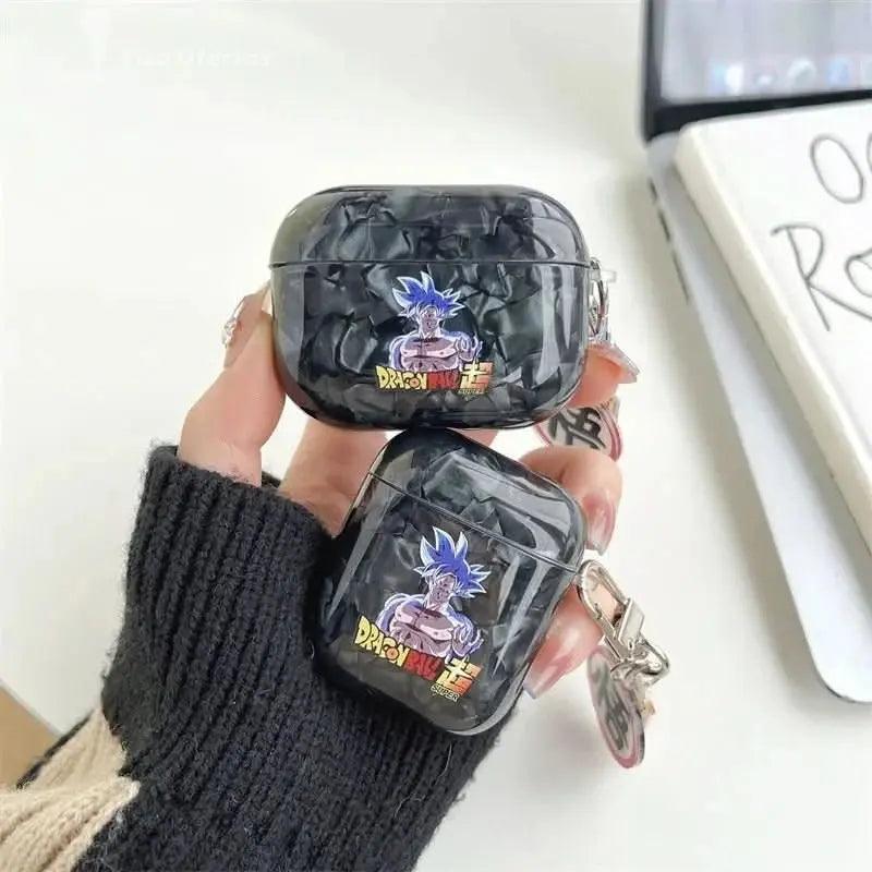 Son Goku AirPods Pro 2 - Funda Protectora Kawaii Anime Dragon Ball | Figuras Anime Costa Rica, Estuche para Auriculares Inalámbricos 2 y 3 Generación