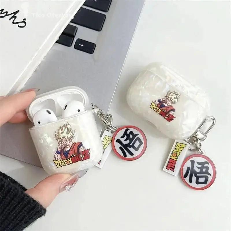 Son Goku AirPods Pro 2 - Funda Protectora Kawaii Anime Dragon Ball | Figuras Anime Costa Rica, Estuche para Auriculares Inalámbricos 2 y 3 Generación - Tico Ofertas 