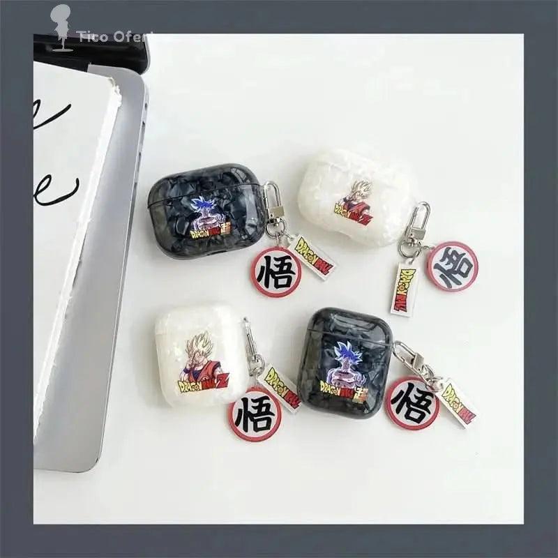 Son Goku AirPods Pro 2 - Funda Protectora Kawaii Anime Dragon Ball | Figuras Anime Costa Rica, Estuche para Auriculares Inalámbricos 2 y 3 Generación - Tico Ofertas 
