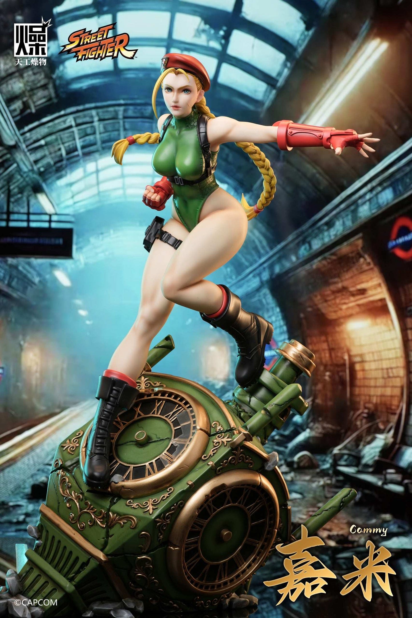 Figura TGZW Studio - Street Fighter: Cammy White (1/4 Scale Licensed Statue)  | Figuras de colección Anime Costa Rica TODO EN ANIME  | Tico ofertas