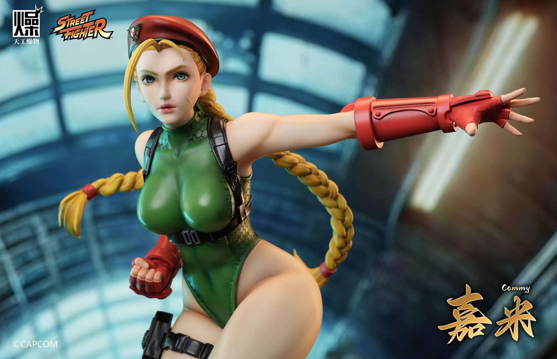 Figura TGZW Studio - Street Fighter: Cammy White (1/4 Scale Licensed Statue)  | Figuras de colección Anime Costa Rica TODO EN ANIME  | Tico ofertas