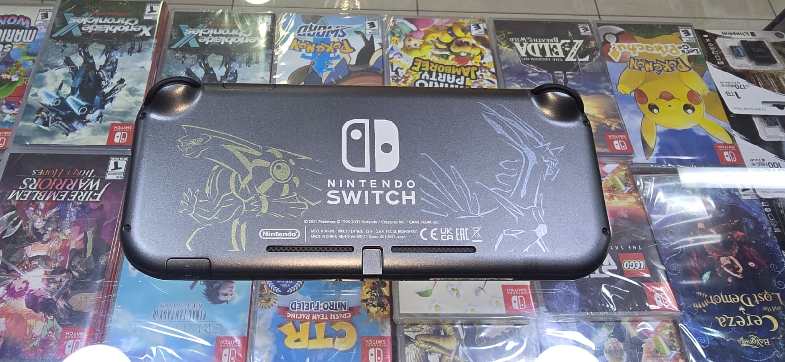 Slate Gray Nintendo Switch Lite - Edición Dialga & Palkia |Nintendo Switch Costa Rica  | Tico ofertas
