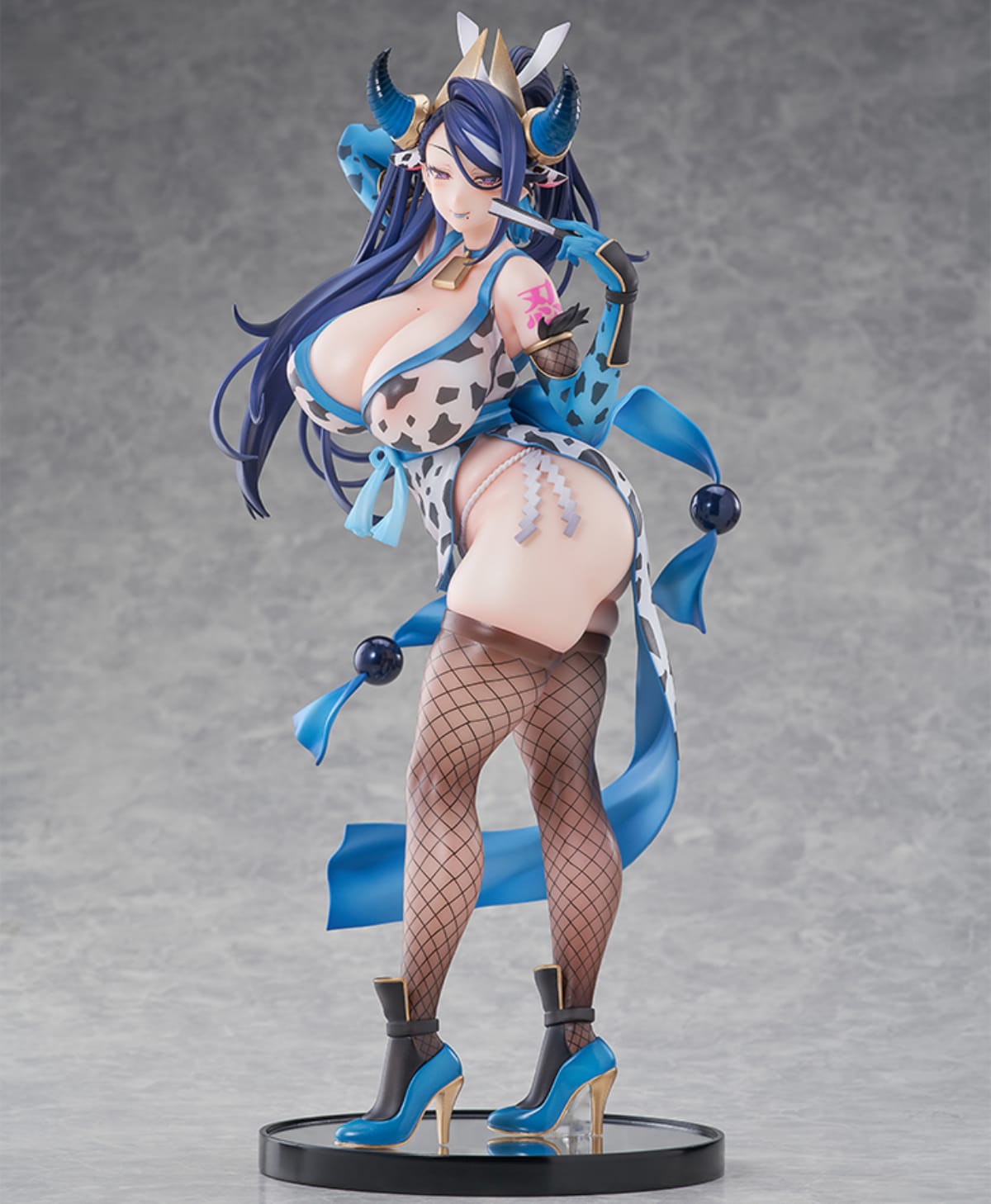 Dark Gray Estatuilla  Bunnystein Fantasy | Aurora | HOTVENUS | Kunoichi Cow Ver. | Tico Ofertas