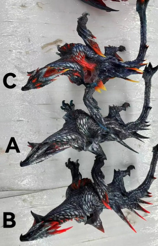 Gray Figura Monster Hunter | Valstrax | Dragon Frontier Studio | Edición LED | Tico Ofertas