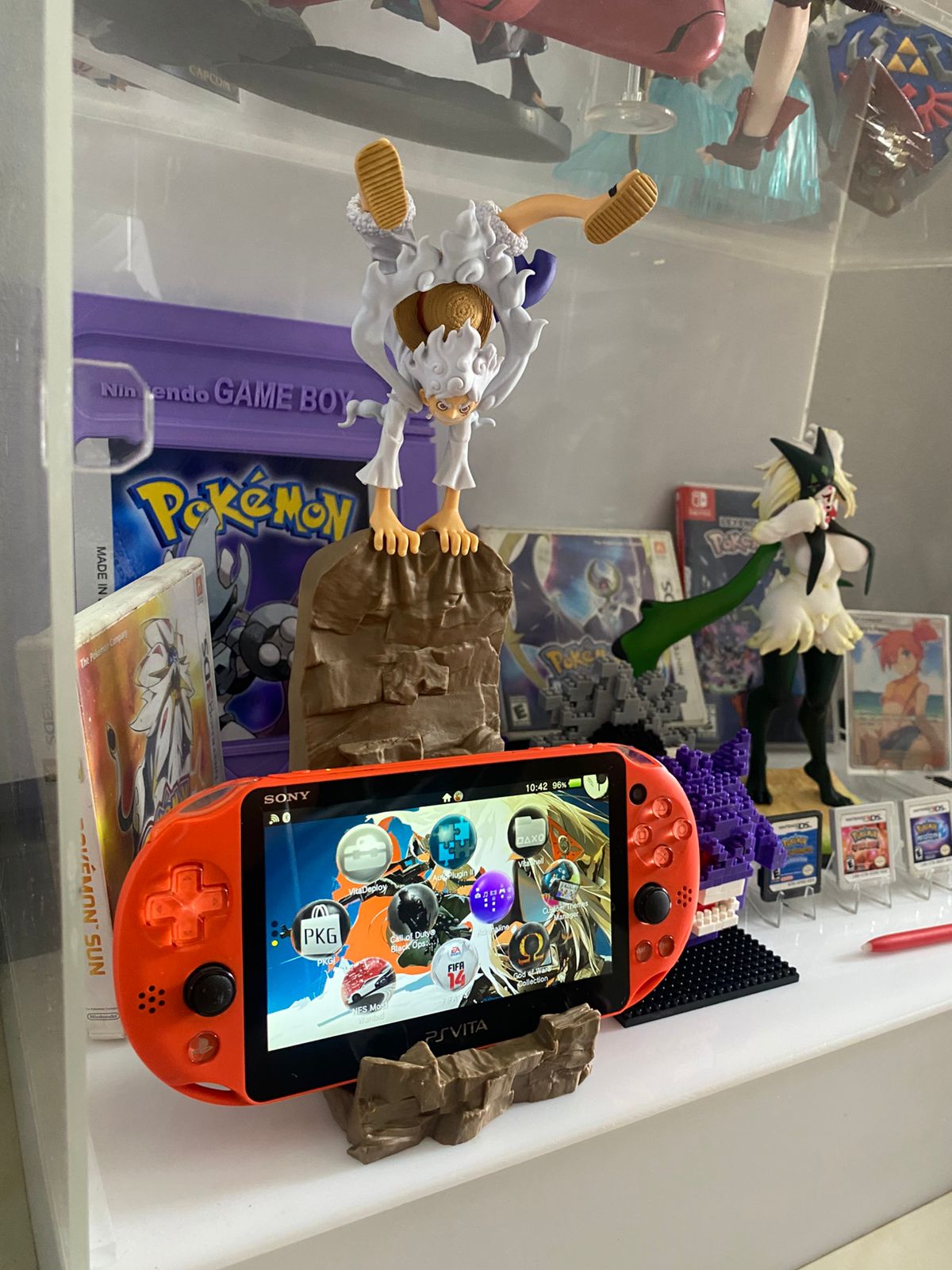 Rosy Brown PS Vita Slim y PS Vita Fat OLED – Consolas Portátiles en Excelente Estado