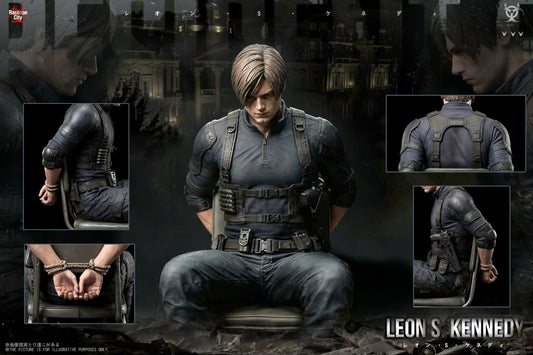 Figura Resident Evil 9 | Leon Scott Kennedy | Raccoon City Studio x SUPER HERO Studio | Tienda Anime | Tico Ofertas Raccoon City Studio x SUPER HERO Studio