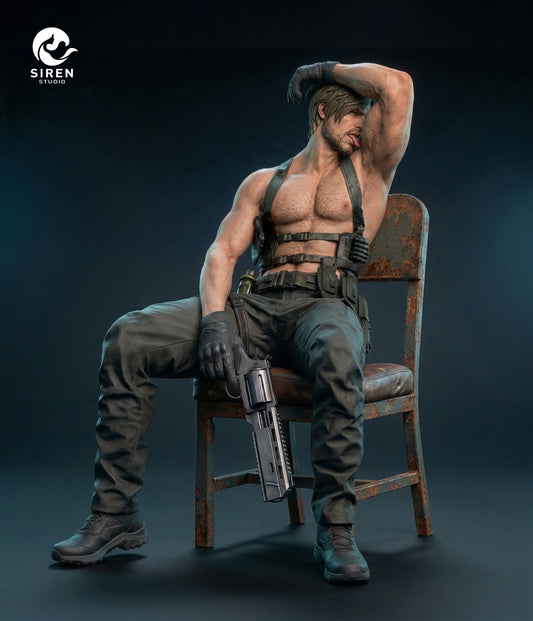 Figura Resident Evil 9 | Leon Scott Kennedy | SIREN Studio | Tienda Anime | Tico Ofertas SIREN Studio