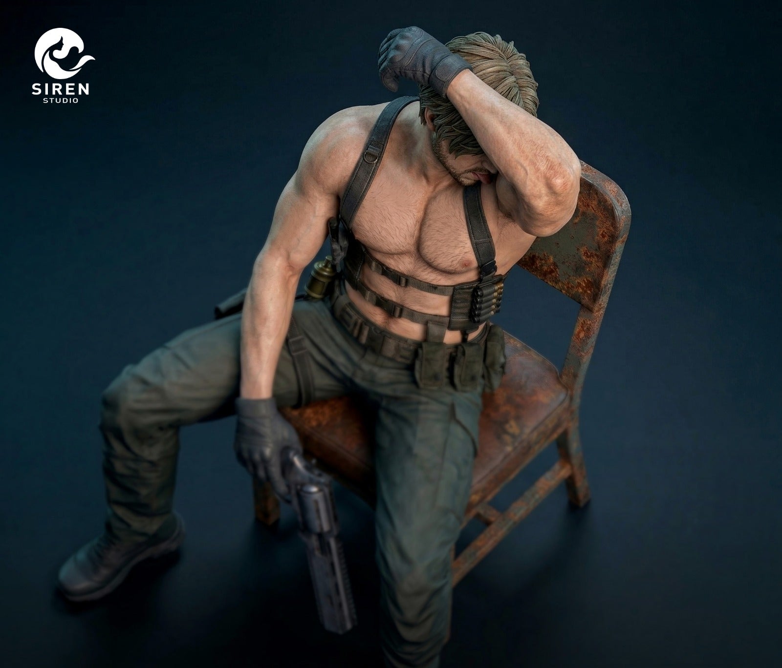 Figura Resident Evil 9 | Leon Scott Kennedy | SIREN Studio | Tienda Anime | Tico Ofertas SIREN Studio