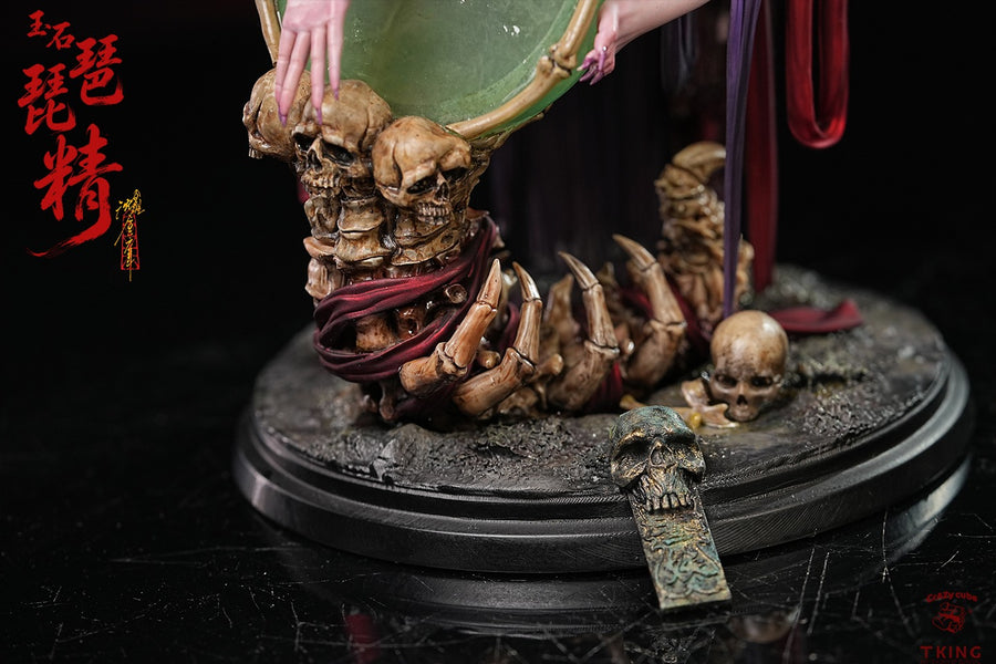 Estatuilla Mythology | Jade Pipa Demon | Crazy Cube X Tking Studio (Licensed) | Tienda Anime Costa Rica | Tico Ofertas
