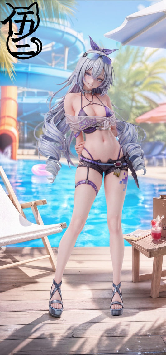 Estatuilla  Honkai: Star Rail | Silver Wolf LV.999 | Miwu Studio / Wu Shi San | Tienda Anime | Tico Ofertas Miwu Studio