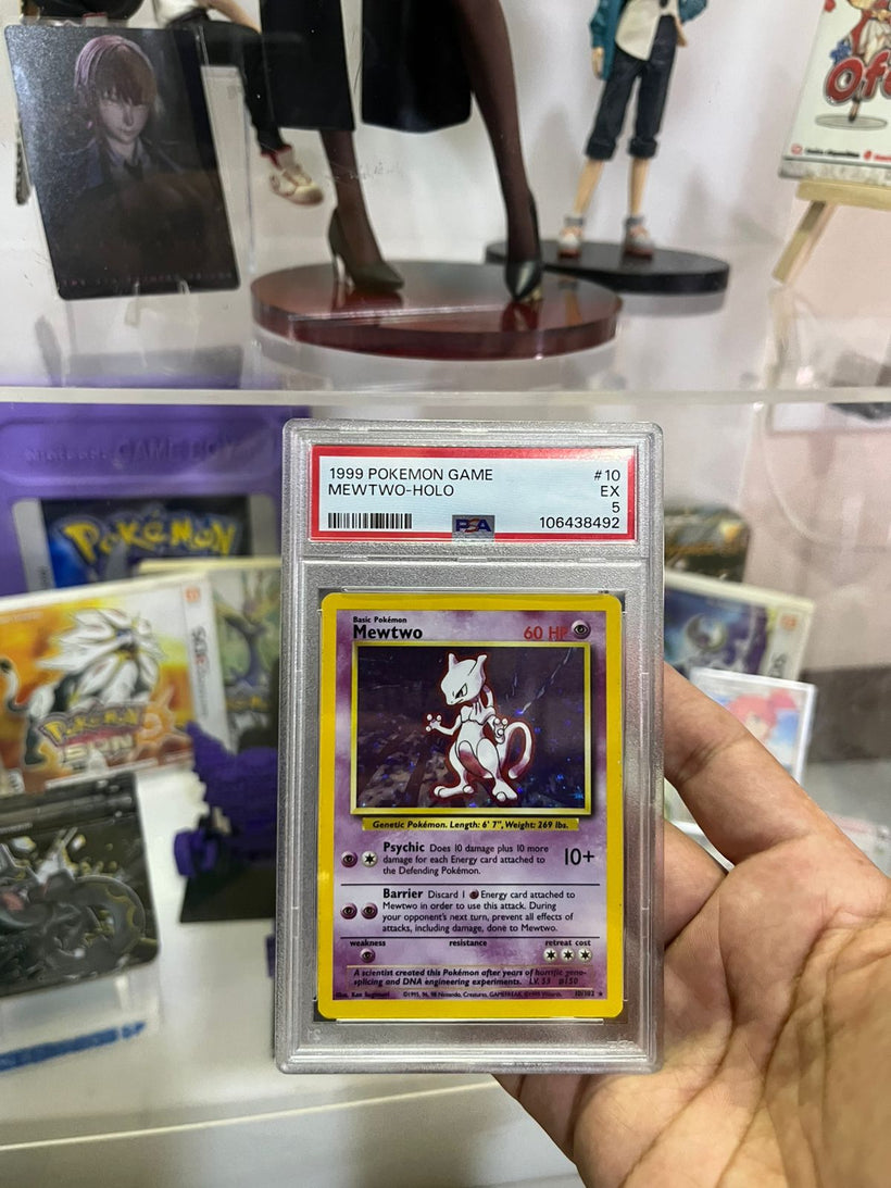 Carta Pokémon Mewtwo Holo 1999 Original – Costa Rica