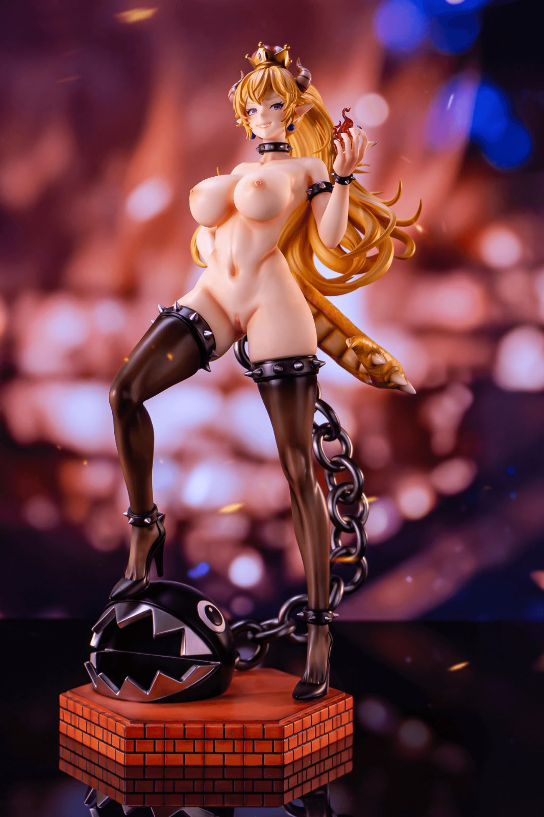 Estatuilla Super Mario | Bowsette 1/6 GK Statue | Yumi Figure Studio | Tienda Anime | Tico Ofertas
