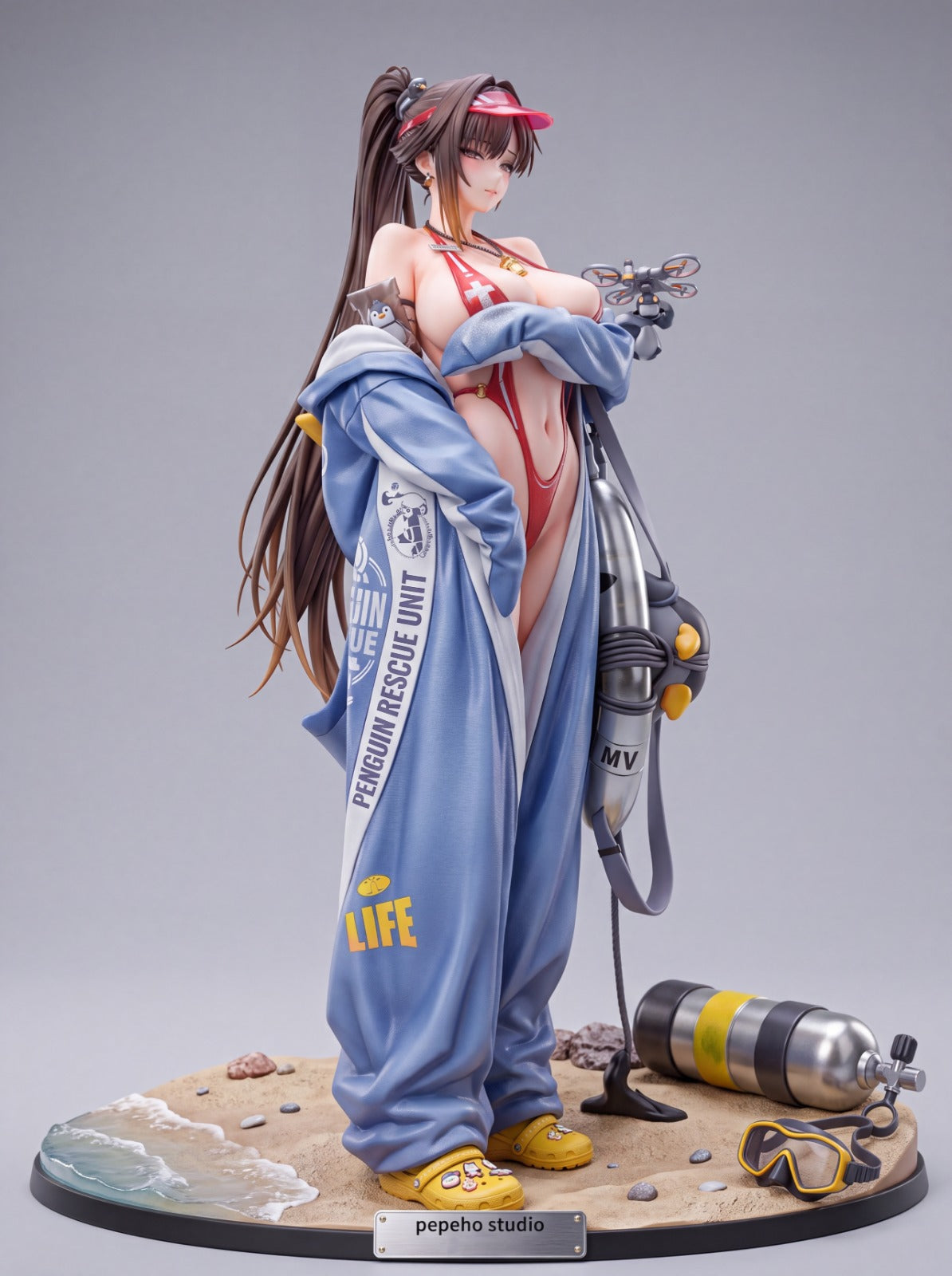 Estatuilla Goddess of Victory: Nikke | Marciana Ocean Training GK Statue | Pepeho Studio | Tienda Anime | Tico Ofertas