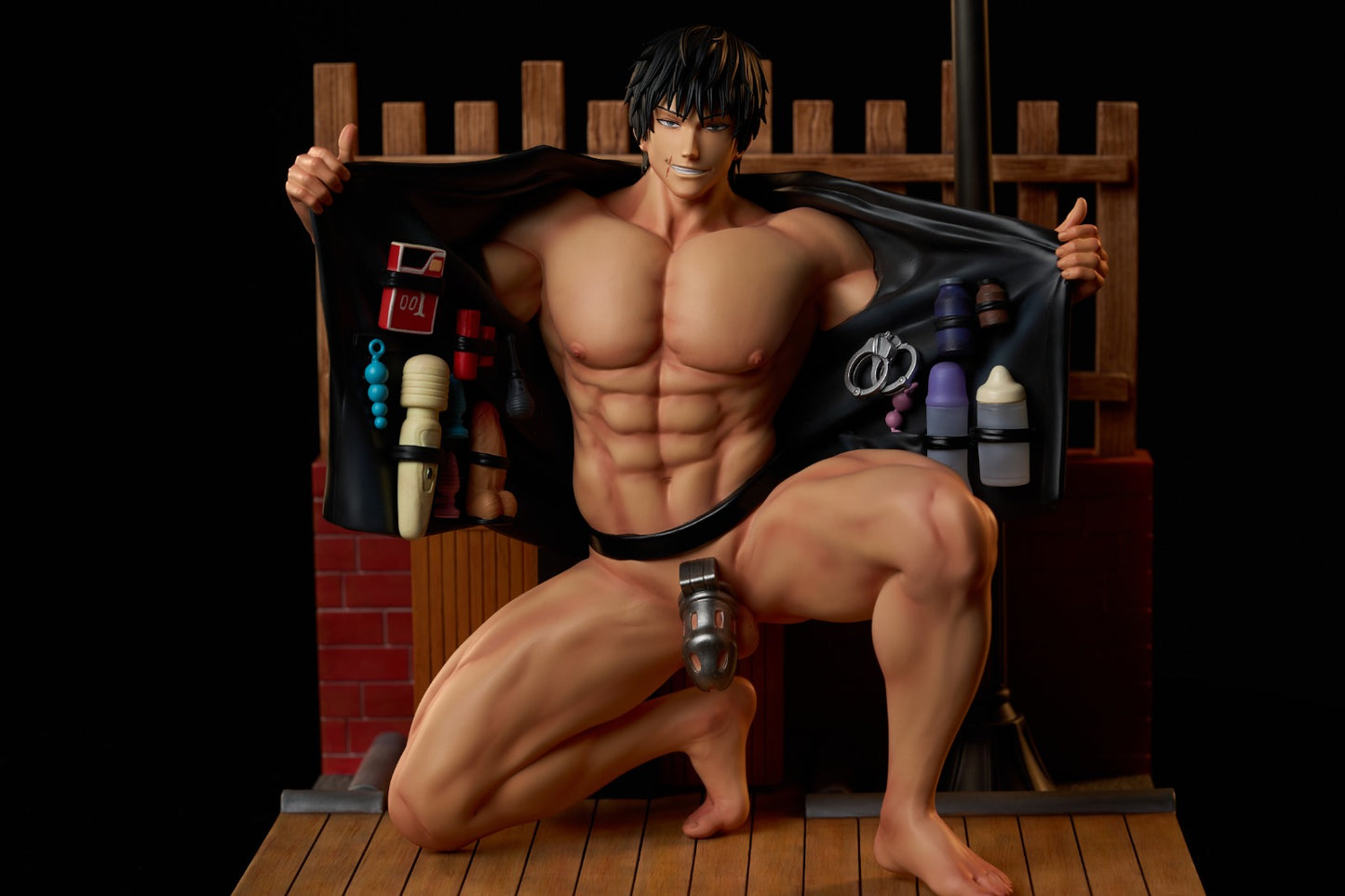 Estatuilla Jujutsu Kaisen | Toji Fushiguro 1/6 GK Statue LED | BDSM Studio | Tienda Anime | Tico Ofertas
