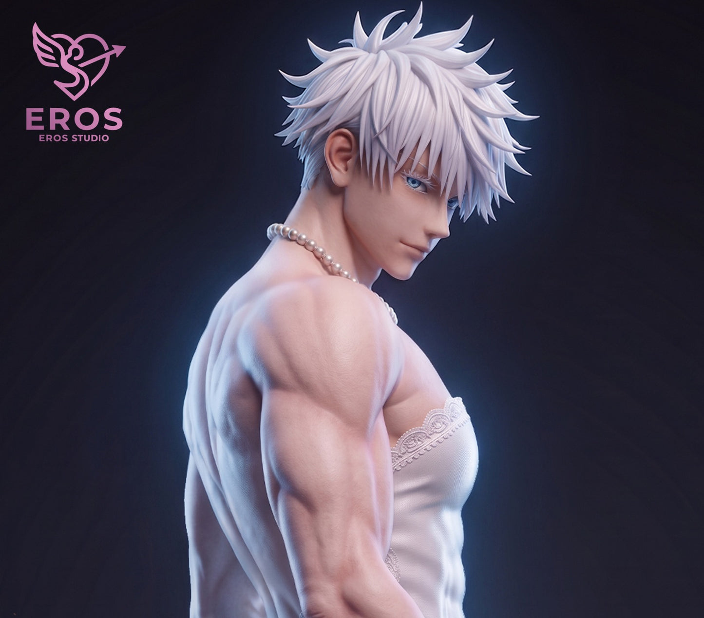 Estatuilla Jujutsu Kaisen | Satoru Gojo Wedding Dress 1/6 GK Statue | Eros Studio | Tienda Anime | Tico Ofertas