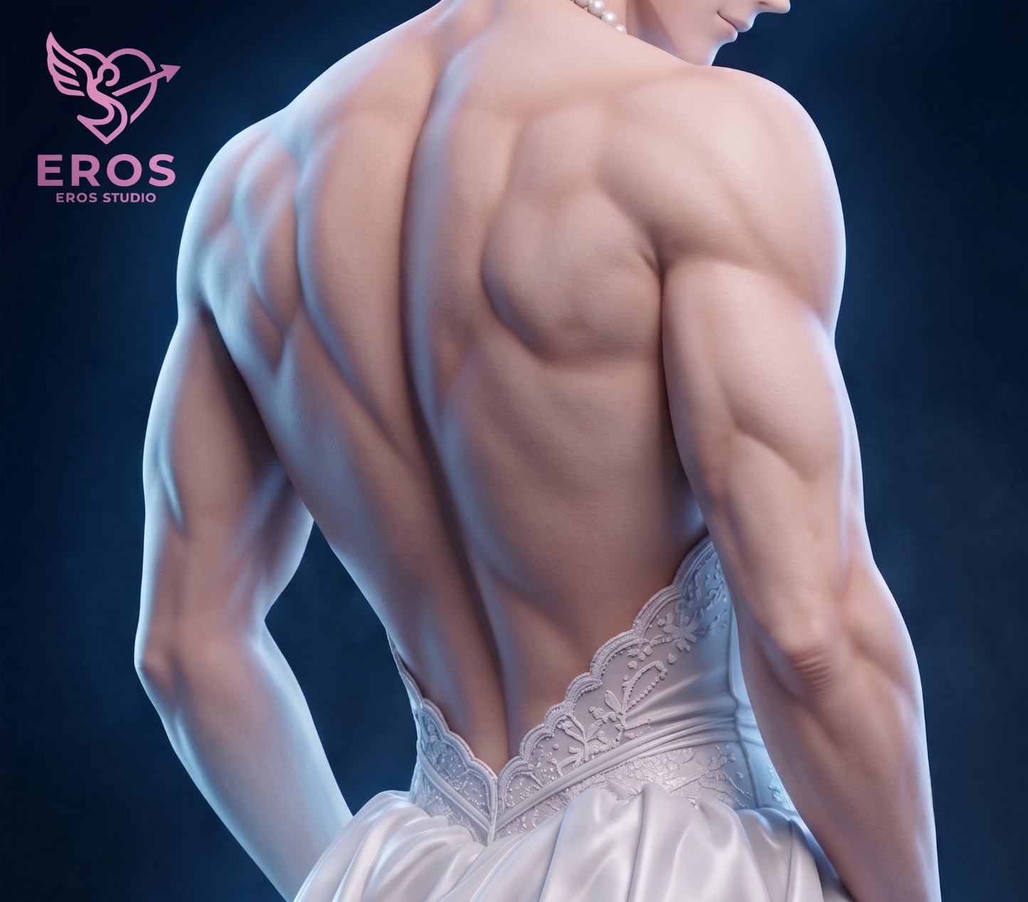 Estatuilla Jujutsu Kaisen | Satoru Gojo Wedding Dress 1/6 GK Statue | Eros Studio | Tienda Anime | Tico Ofertas