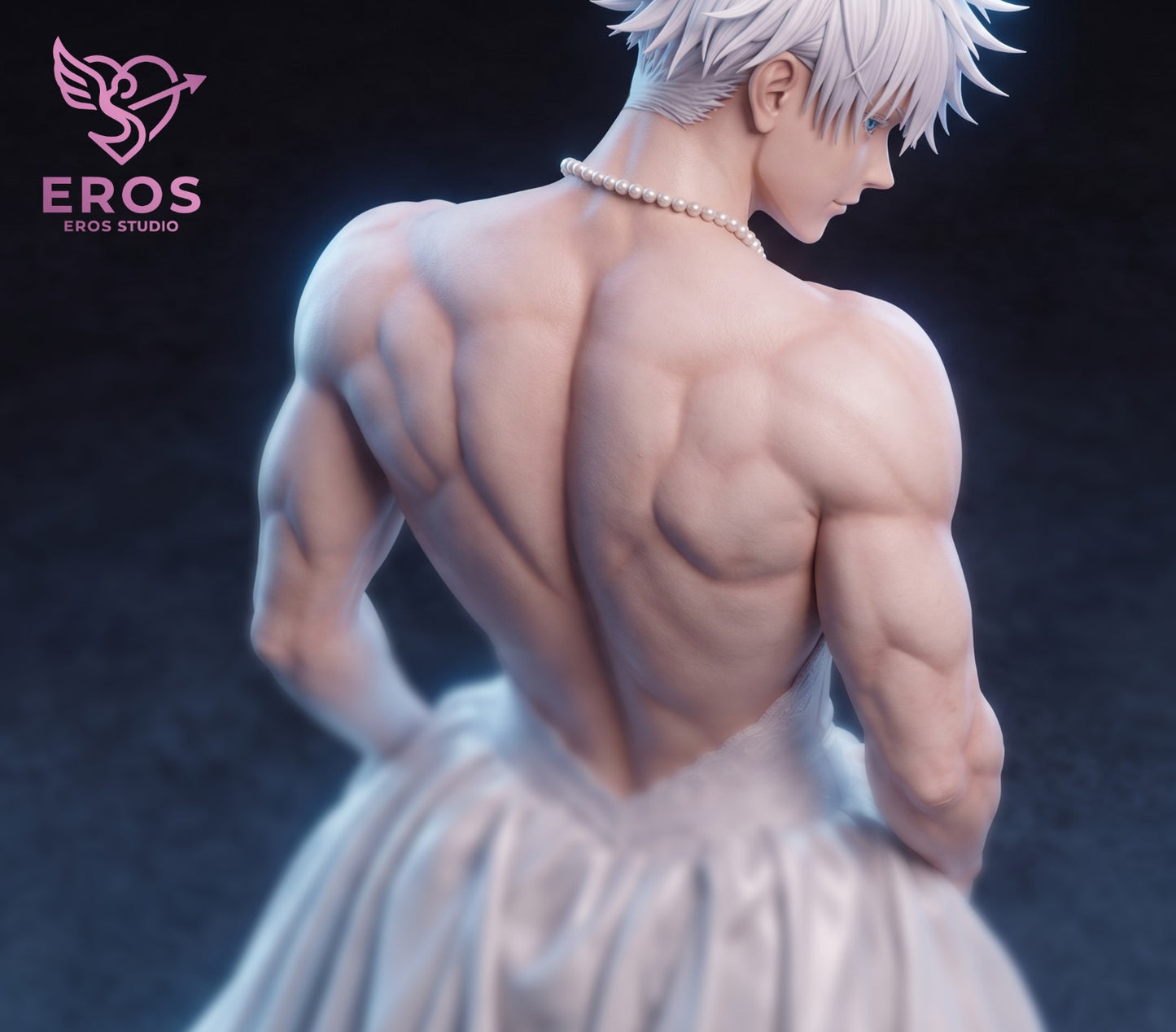 Estatuilla Jujutsu Kaisen | Satoru Gojo Wedding Dress 1/6 GK Statue | Eros Studio | Tienda Anime | Tico Ofertas