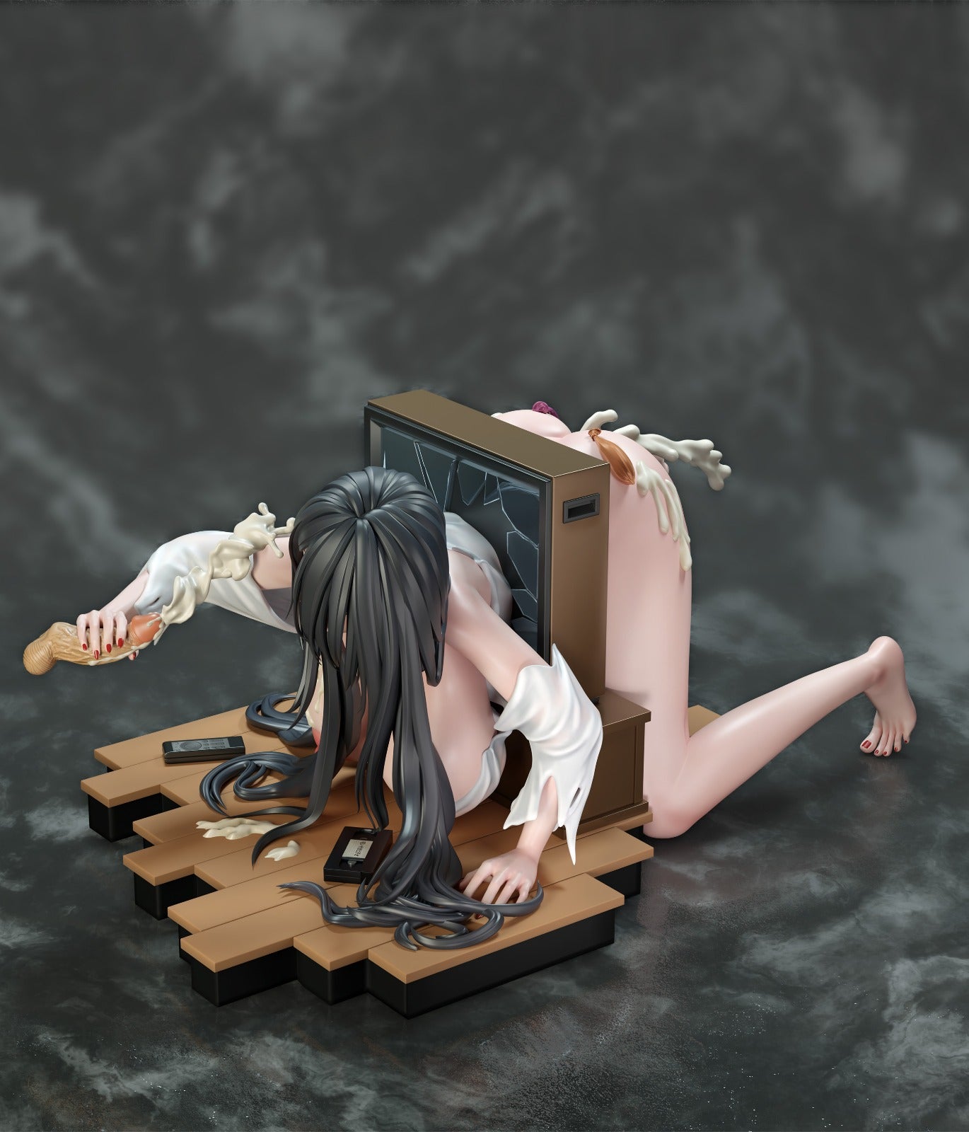 Estatuilla The Ring | Sadako 1/6 GK Statue | NTR Studio | Tico Ofertas
