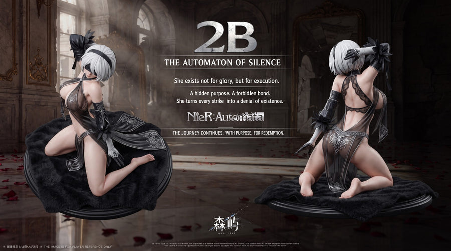 Estatuilla NieR:Automata | 2B 1/6 GK Statue | MORI ISLE Studio | Tienda Gamer | Tico Ofertas