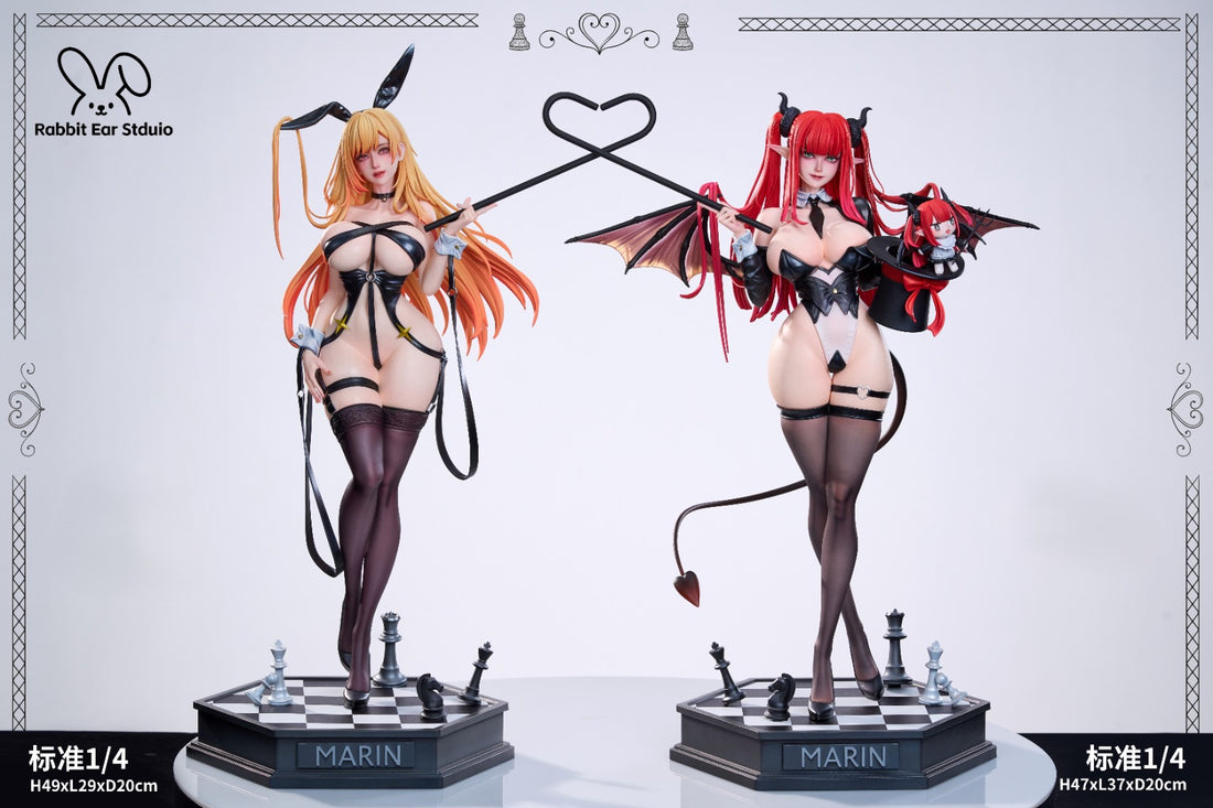 Estatuilla  My Dress-Up Darling | Marin Kitagawa &amp; Succubus/Liz | Rabbit Ear Studio | Tienda Anime | Tico Ofertas
