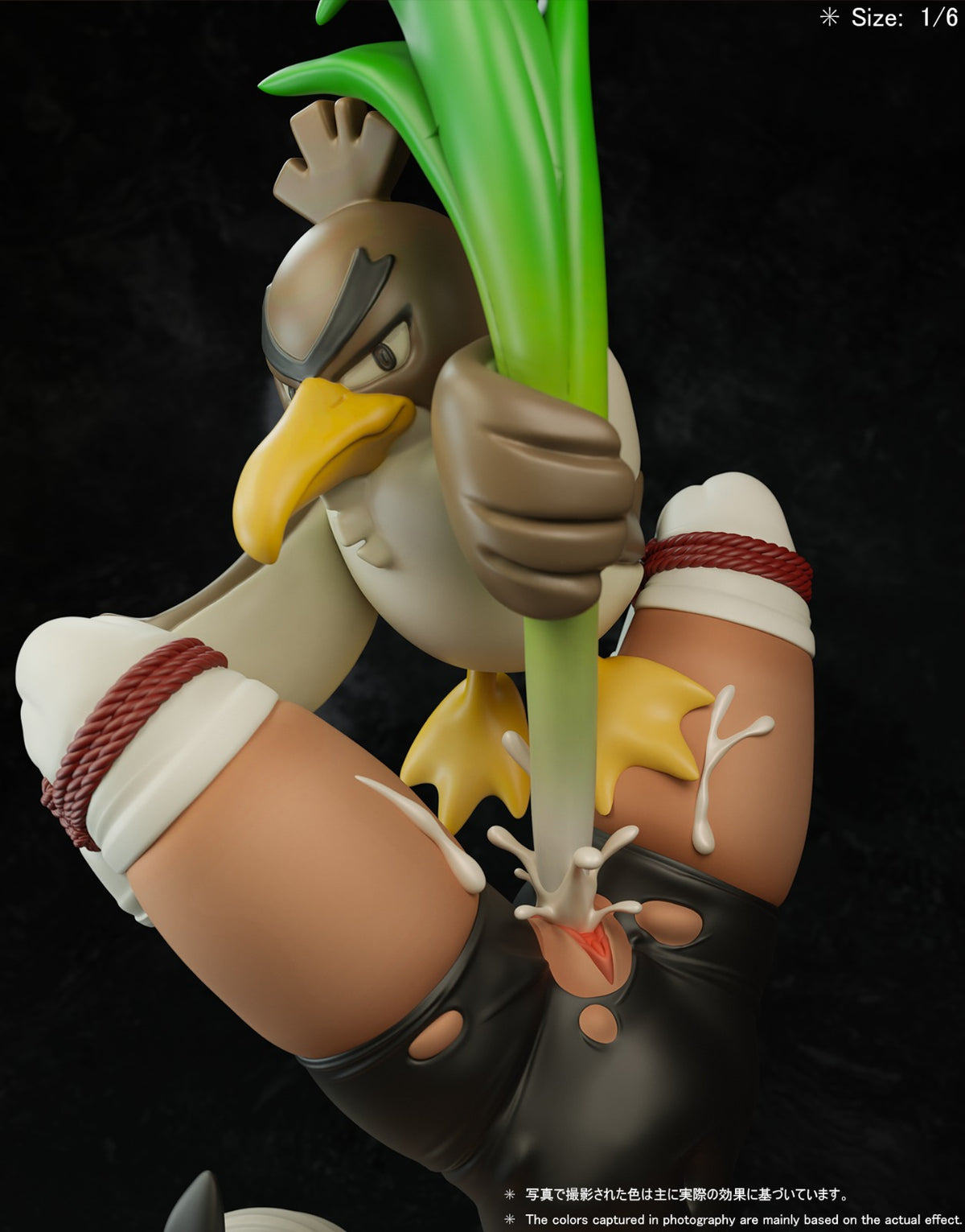 Estatuilla Pokémon | Bea X Farfetch'd | Beast Studio | Tienda Anime | Tico Ofertas
