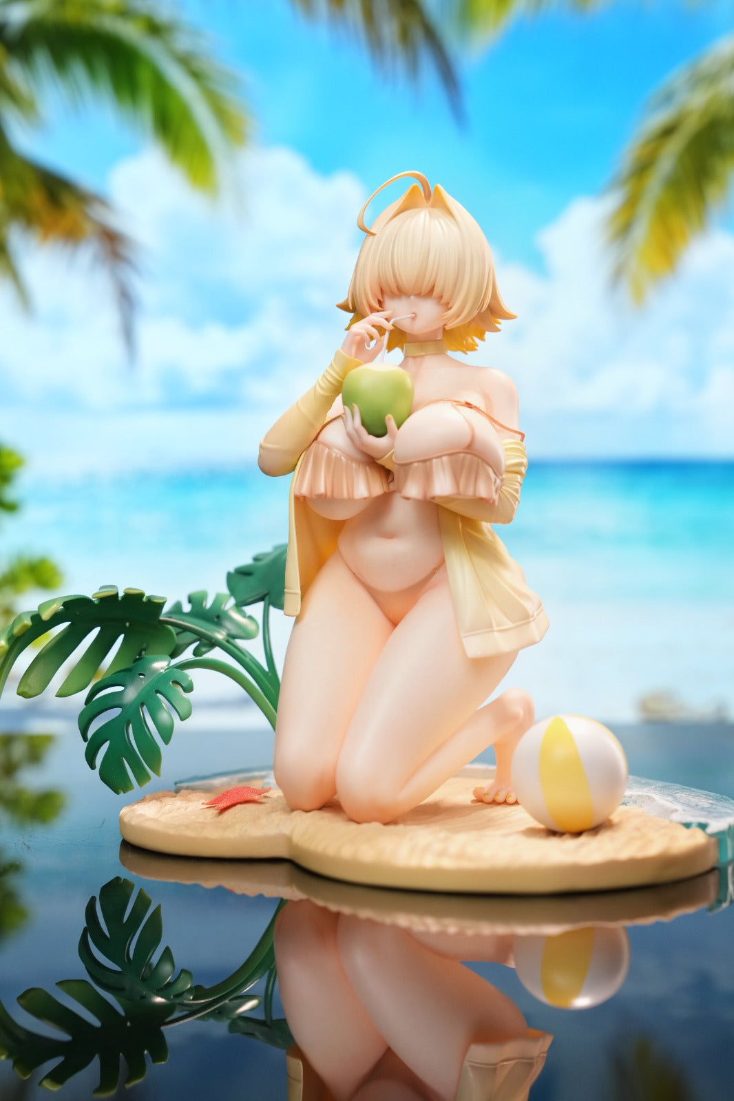 Estatuilla Goddess of Victory: Nikke | Elegg – Versión Traje de Baño | YaoMengMeng Studio | Tienda Anime | Tico Ofertas