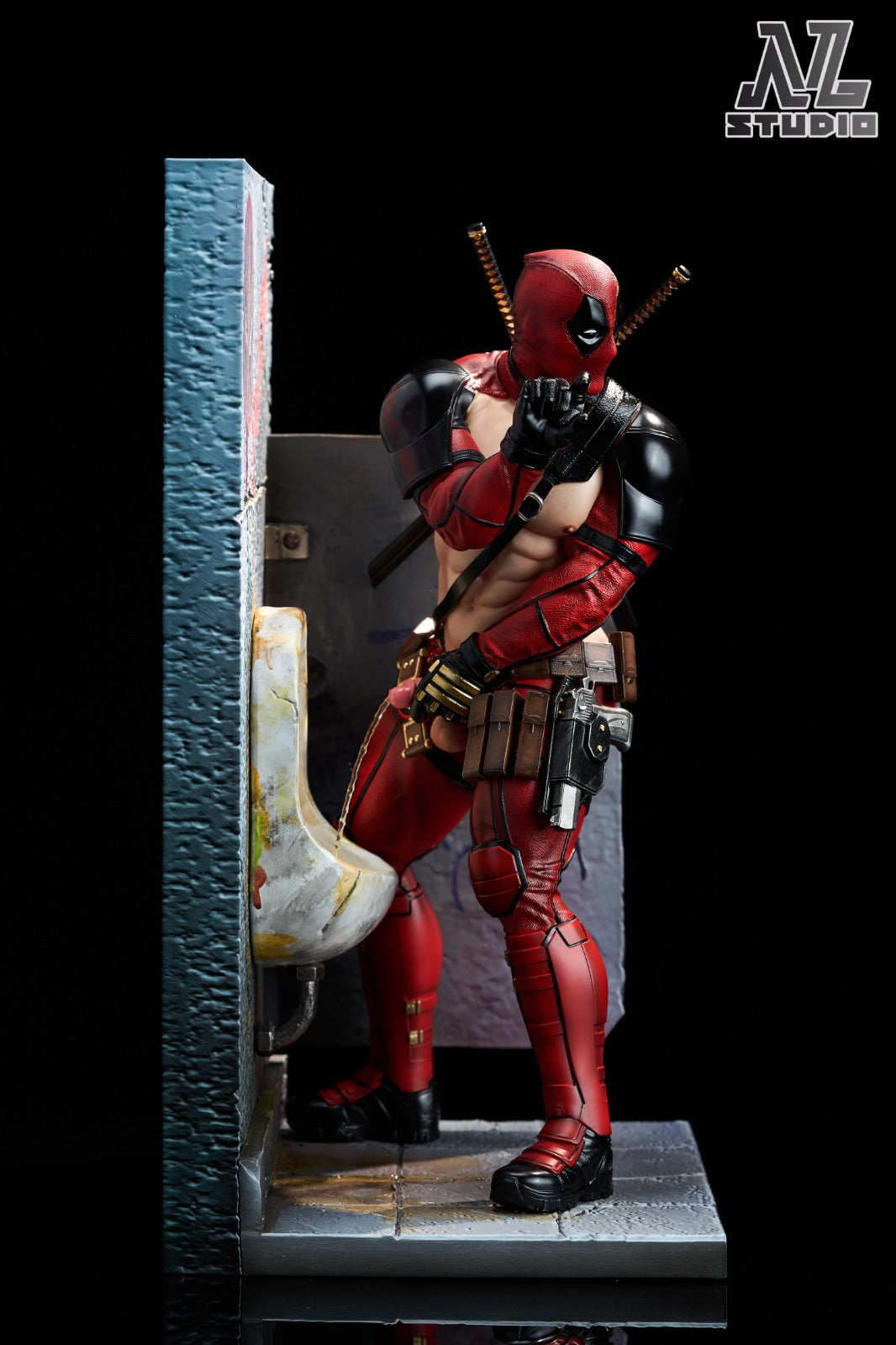 Black Figura Marvel | Deadpool | NL Studio | Tienda Anime Costa Rica | Tico Ofertas
