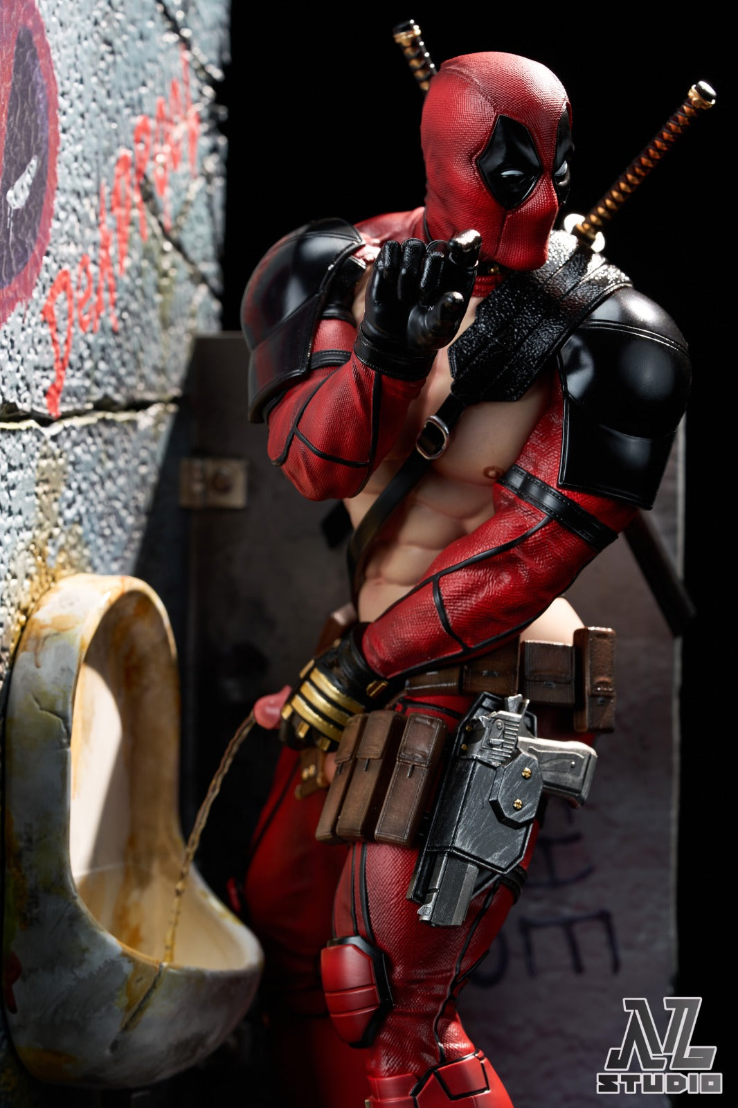 Black Figura Marvel | Deadpool | NL Studio | Tienda Anime Costa Rica | Tico Ofertas
