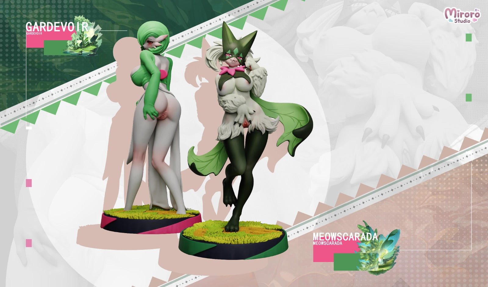 Estatuilla Pokémon | Meowscarada | Miroro Studio | Tienda Anime | Tico Ofertas Miroro Studio
