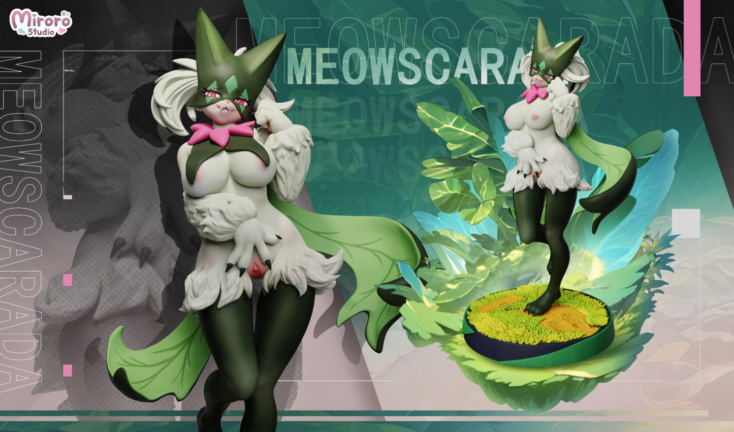 Estatuilla Pokémon | Meowscarada | Miroro Studio | Tienda Anime | Tico Ofertas Miroro Studio
