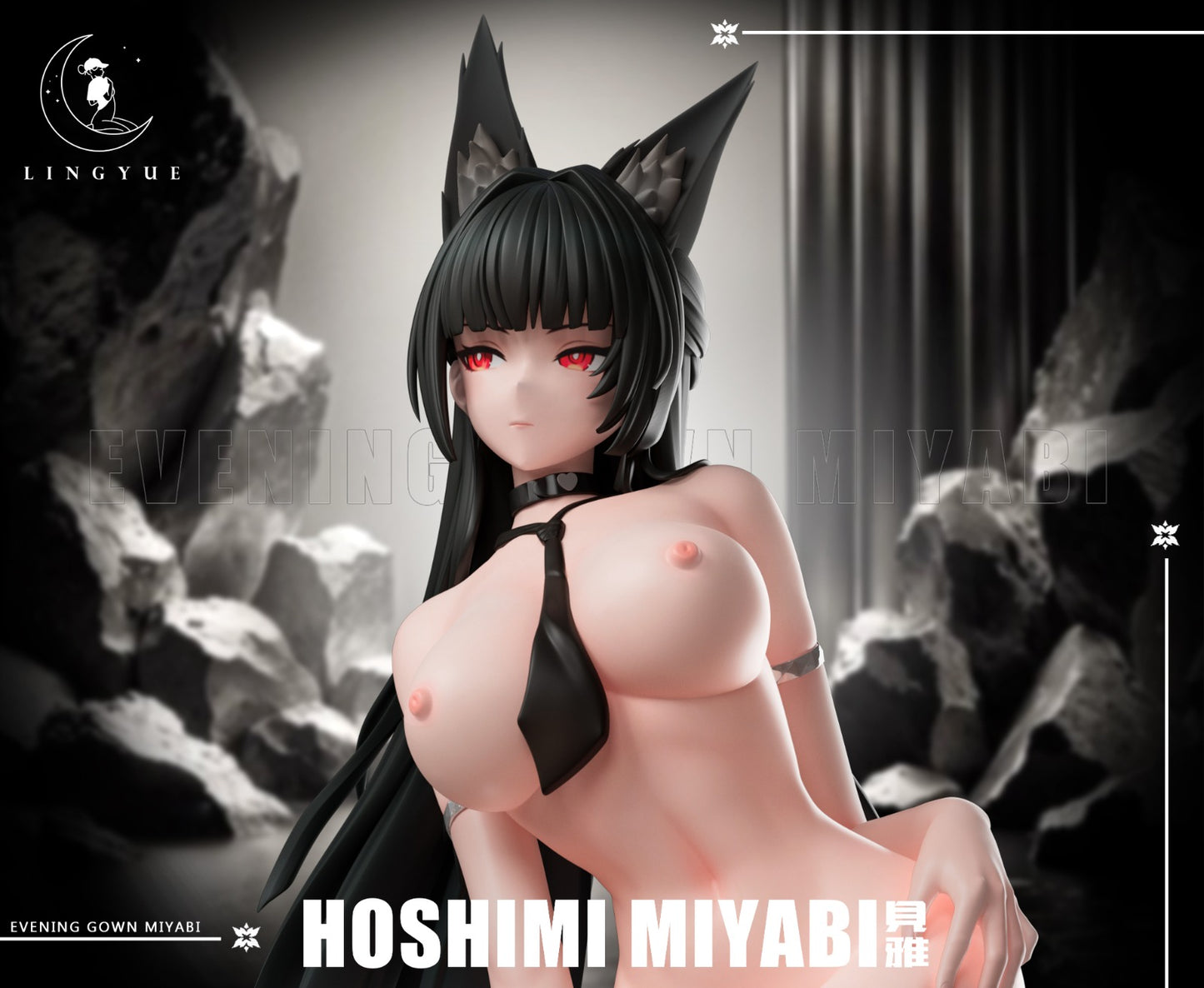 Estatuilla Zenless Zone Zero | Hoshimi Miyabi Evening Gown 1/6 GK Statue | Ling Yue Studio | Tienda Anime | Tico Ofertas