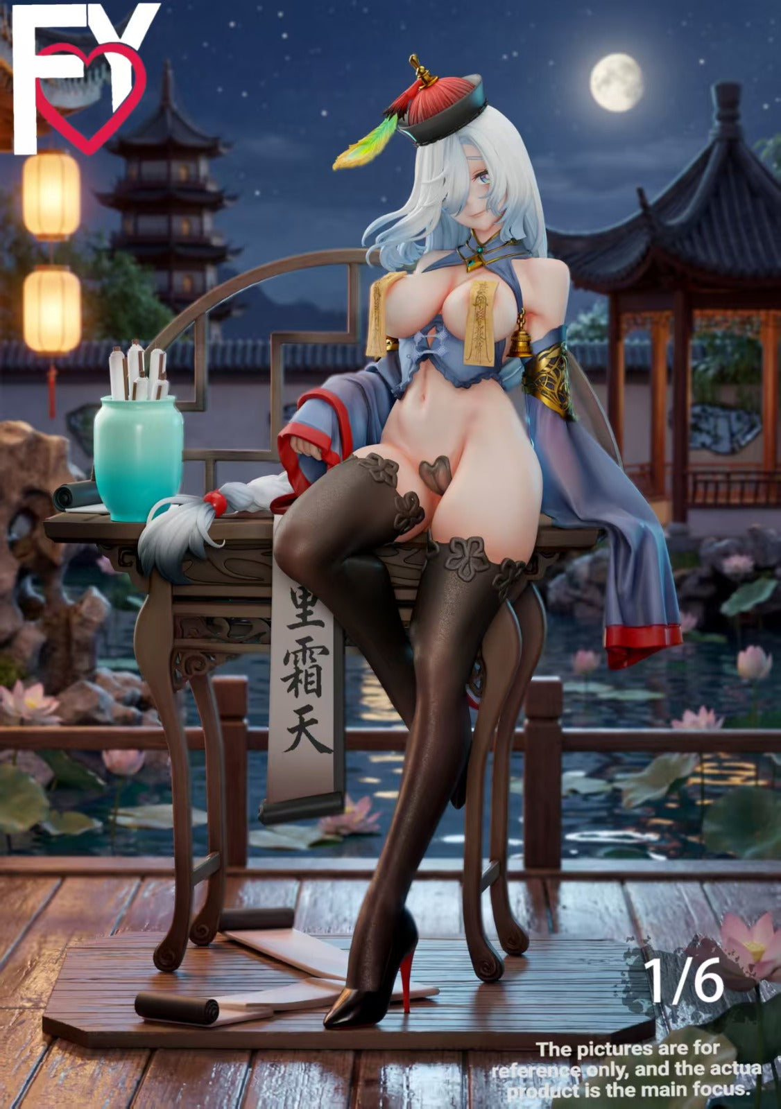 Estatuilla Genshin Impact | Shenhe Zombie 1/6 GK Statue | Gospl Studio | Tienda Anime | Tico Ofertas