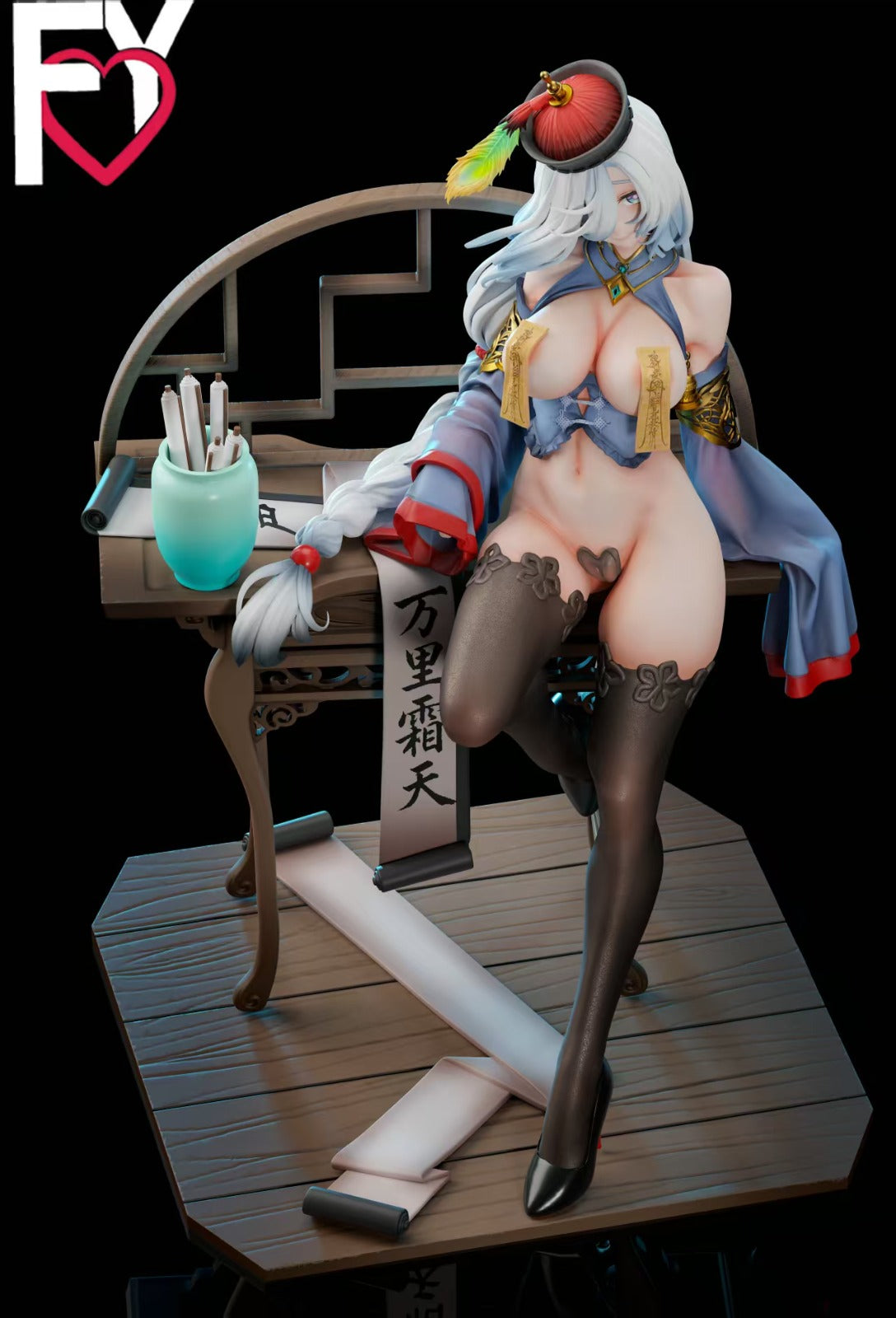 Estatuilla Genshin Impact | Shenhe Zombie 1/6 GK Statue | Gospl Studio | Tienda Anime | Tico Ofertas